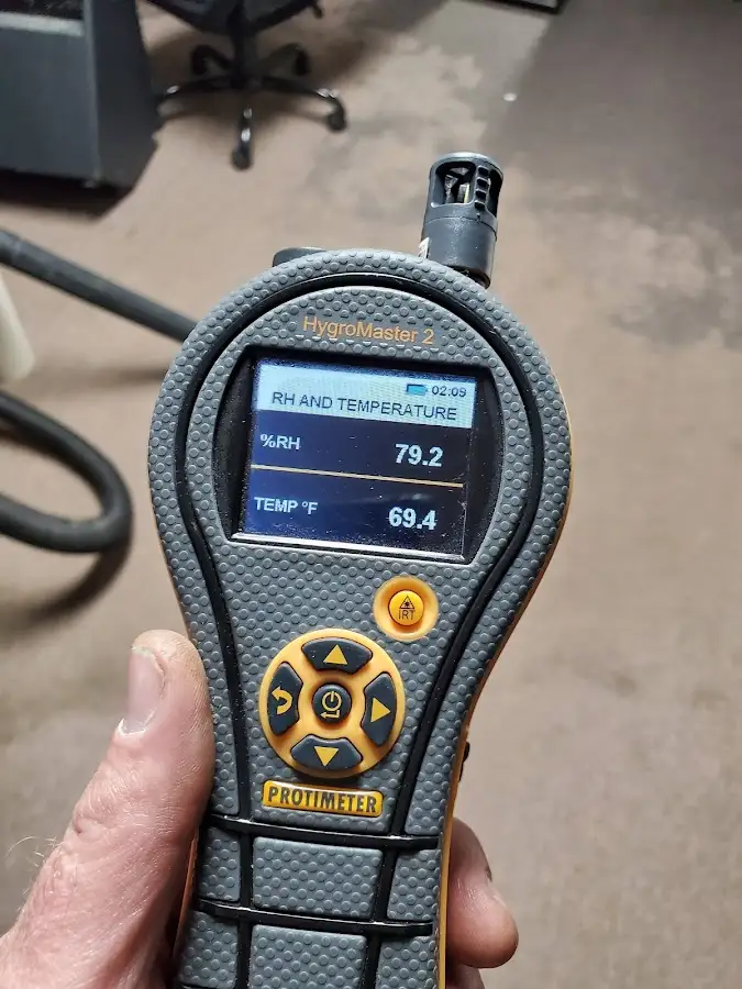 Moisture meter humidity assessment for Mold Remediation & Removal in Escanaba